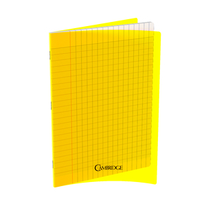 CAHIER CAMBRIDGE 24X32 80G 96P JAUNE