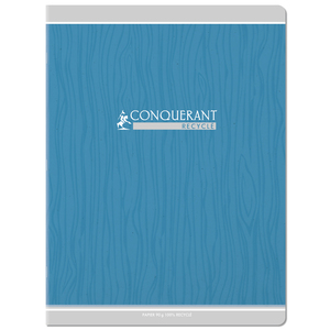 CAHIER CONQUERANT CLASSIQUE AGRAFE 240X320 96P 90G SEYES RECYCLÉ