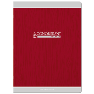 CAHIER CONQUERANT CLASSIQUE AGRAFE 240X320 96P 90G SEYES RECYCLÉ