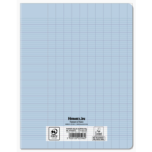 CAHIER PP 17X22 96P SÉYÈS BLEU CIEL