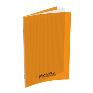 CAHIER PP ORANGE 21X29,7 96P SÉYÈS 90G PIQURE