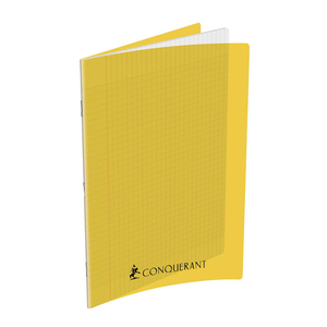 CAHIER PP JAUNE 24X32 192P SÉYÈS 70G PIQURE