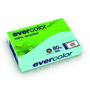 EVERCOLOR RECYCLÉ BLEU A4 RAMETTE 500F 80G