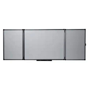1 TABLEAU TRIPTYQUE EMAILLE 120 X 90 CM COLORIS BLANC