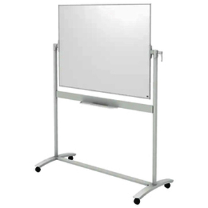 1 TABLEAU BLANC MOBILE CLASSIC ACIER LAQUE NANO CLEAN 120 X 90 CM