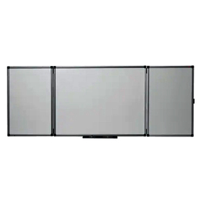 1 TABLEAU TRYPTIQUE EMAILLE 200 X 120 BLANC