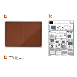 1 VITRINE PREMIUM PLUS INTERIEUR LIEGE 27 FEUILLES A4