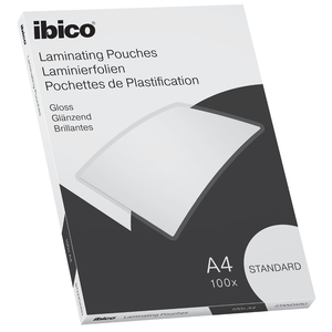 100 POCHETTES PLASTIFICATION A4 125µ ECONOMIQUE
