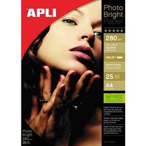 BTE 25 FS PAPIER PHOTO 280G A4 BRILLANT