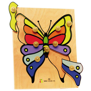 PAPILLON PUZZLE BOIS 9 PIECES