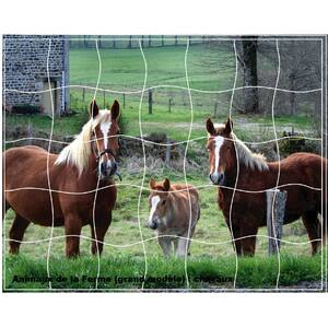 ANIMAUX DE LA FERME LOT 2 PUZZLES MAGNETIQUES