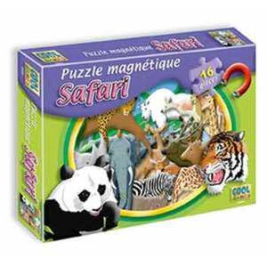 SAFARI PUZZLE MAGNETIQUE SAFARI 16 P