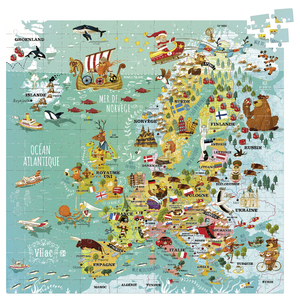 PUZZLE CARTE D'EUROPE 300 PIECES