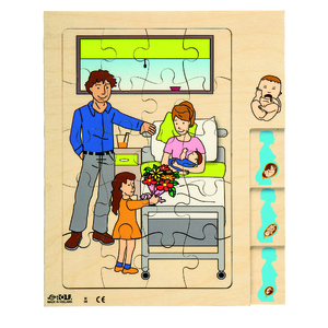 PUZZLE MAMAN ET BÉBÉ