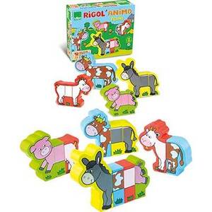 RIGOL ANIMAUX  LA FERME 12 PCS