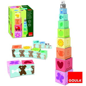 CUBES EMPILABLES 10 PIECES