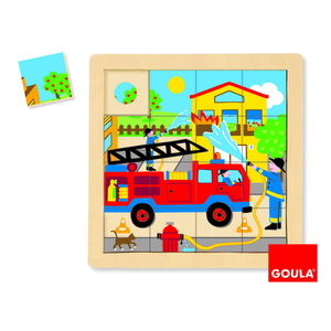 PUZZLE CAMION DE POMPIER