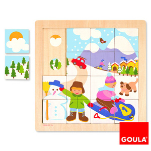 PUZZLE 4 SAISONS HIVER