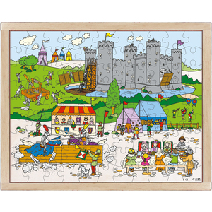 PUZZLE CHÂTEAU ET CHEVALIERS