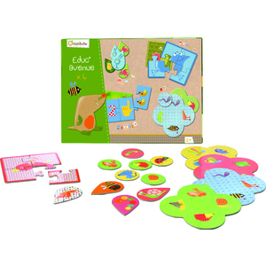 COFFRET JEUX ÉDUCATIFS, LE JARDIN