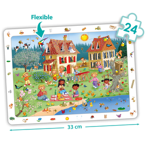 PUZZLES COOPERATIFS LA VILLE LOT DE 4