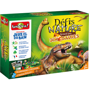 DÉFIS NATURE GRAND JEU DINOSAURES