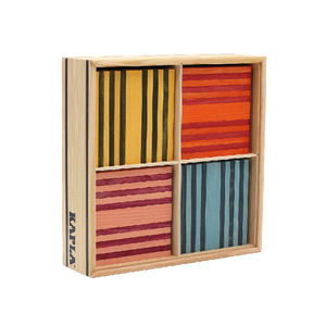 KAPLA COFFRET 100 PLANCHETTES 8 COLORIS ASSORTIS