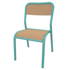 CHAISE 401 TAILLE 3 COLORIS HETRE/VERT D'EAU