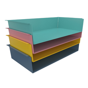 CASIER METAL A VISSER ROSE ANGLAIS