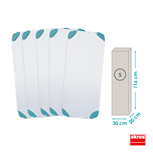 5 COUCHETTES DEMONTEES AVEC DRAP