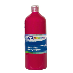 FLACON ACRYLIQUE 500 ML MAGENTA