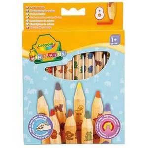 POCHETTE 8 MAXI CRAYONS DE COULEURS CRAYOLA