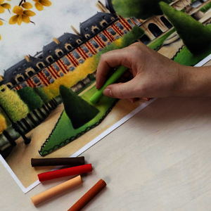 CONT? ? PARIS 10 PASTELS TENDRES COLORIS ASSORTIS