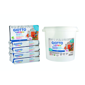 PLASTIROC 5 PAINS 1KG Blanc