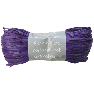 RAPHIA VÉGÉTAL PELOTE 50G VIOLET