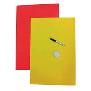 LOT 10 FS CARTON AFFICHE FLUO DBLE FACE 40X60CM