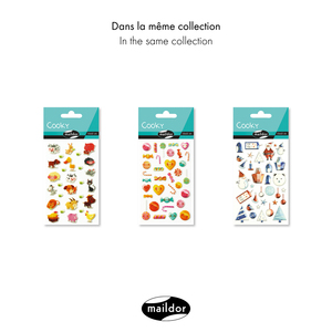 174 STICKERS COOKY FETE DS MERES, DES PERES, PÂQUES…