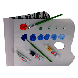 BLOC 36 PALETTES PAPIER 23X30,5CM