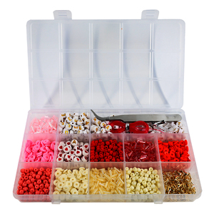 PACK 1800 PERLES ASSORTIES - THEME LOVE