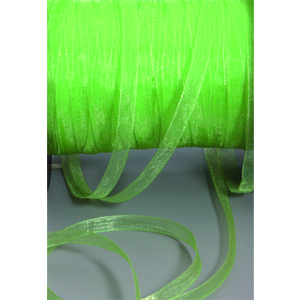 1 RUBAN ORGANZA 5MX6MM VERT