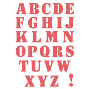 DIE'S ALPHABET