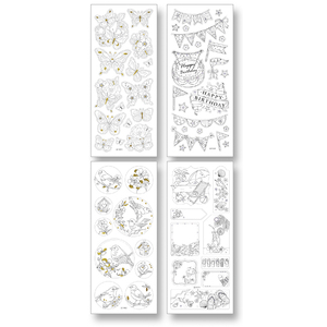 GOMMETTES DESIGN A COLORIER FUN