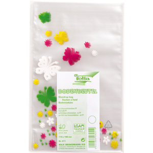 10 SACS ALIMENTAIRES CELLOPHANE PRINTEMPS