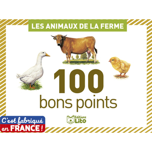 100 BONS POINTS LES ANIMAUX DE LA FERME