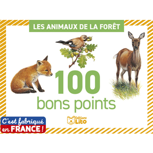100 BONS POINTS LES ANIMAUX DE LA FORÊT