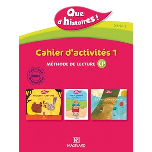 QUE D'HISTOIRES ! CP SERIE 1 CAHIER 1 + MEMO DES SONS ED.2010