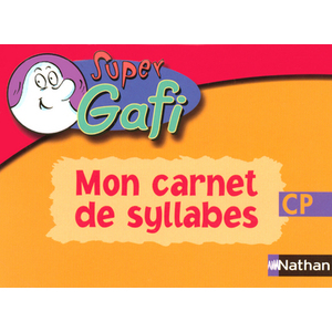 SUPER GAFI CP CARNET DE SYLLABES