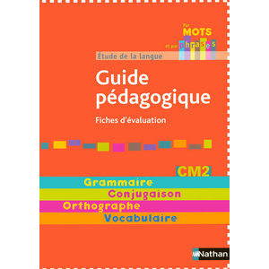 PAR MOTS ET PAR PHRASES CM2 GUIDE PEDAGOGIQUE ED.2008