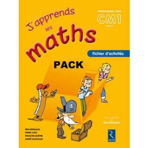 J'APPRENDS LES MATHS CM1 FICHIER pack 6 2010