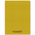 CAHIER PP RECYCLÉ 24X32 96P SÉYÈS JAUNE